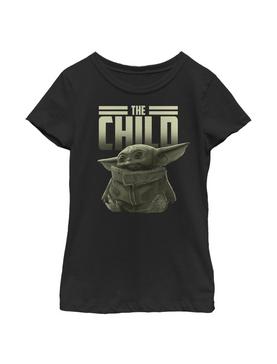 Plus Size Star Wars The Mandalorian The Child Bold Youth Girls T-Shirt, , hi-res