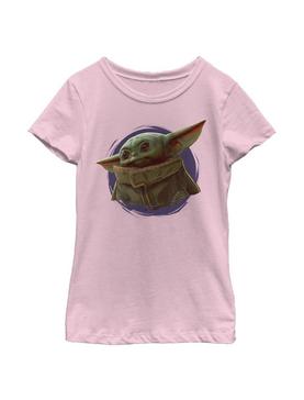 Star Wars The Mandalorian The Child Purple Ball Youth Girls T-Shirt, , hi-res