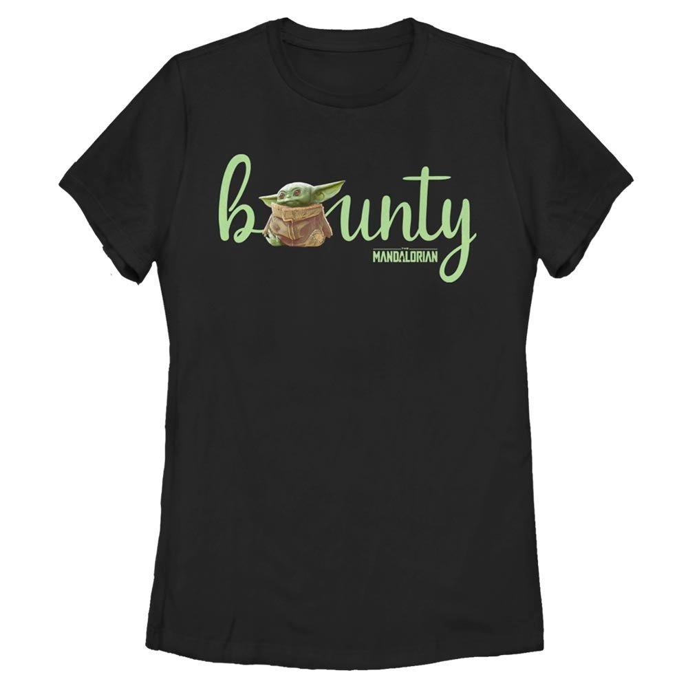 Star Wars The Mandalorian The Child Bounty Text Womens T-Shirt, , hi-res