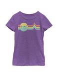 Star Wars The Mandalorian The Child Rainbow Pulse Youth Girls T-Shirt, PURPLE BERRY, hi-res