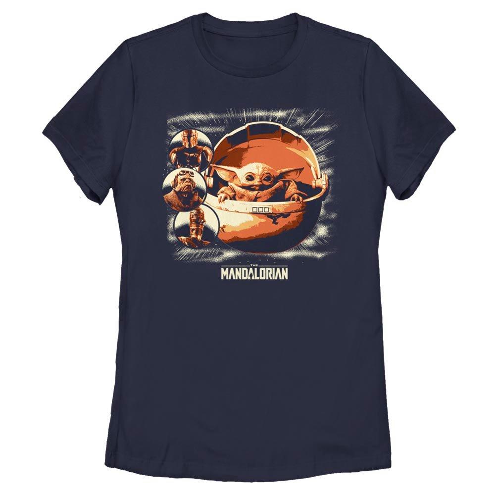 Star Wars The Mandalorian The Child Group Womens T-Shirt, NAVY, hi-res