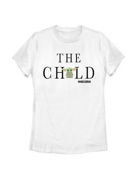 Plus Size Star Wars The Mandalorian The Child Text Womens T-Shirt, , hi-res