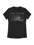 Star Wars The Mandalorian The Child Float Womens T-Shirt, BLACK, hi-res