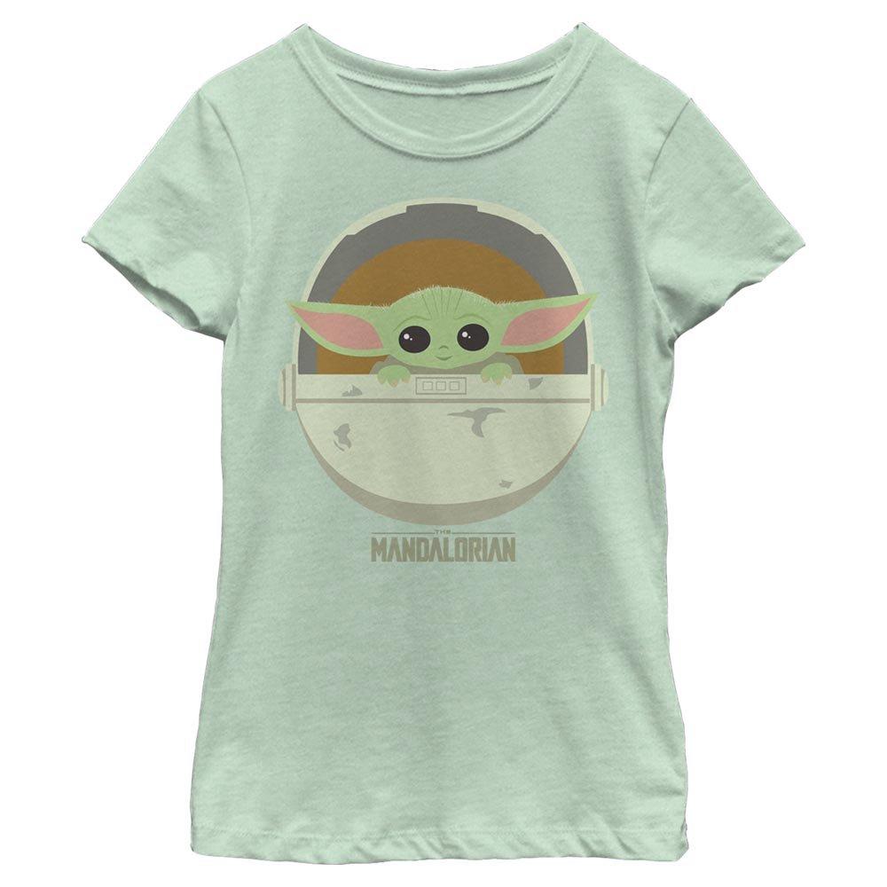 Star Wars The Mandalorian The Child Cute Bassinet Youth Girls T-Shirt, MINT, hi-res