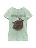 Star Wars The Mandalorian The Child Cute Look Youth Girls T-Shirt, MINT, hi-res