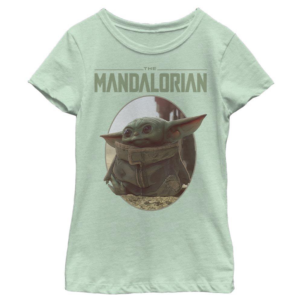 Star Wars The Mandalorian The Child Cute Look Youth Girls T-Shirt, MINT, hi-res