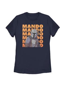 Plus Size Star Wars The Mandalorian Stack Text Womens T-Shirt, , hi-res