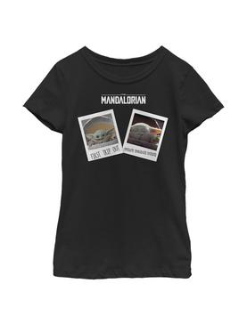 Star Wars The Mandalorian The Child Travel Pics Youth Girls T-Shirt, , hi-res