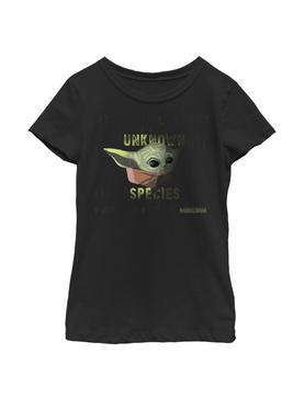 Plus Size Star Wars The Mandalorian The Child Unknown Species Youth Girls T-Shirt, , hi-res