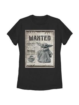 Star Wars The Mandalorian The Child Unknown Wanted Poster Womens T-Shirt, , hi-res