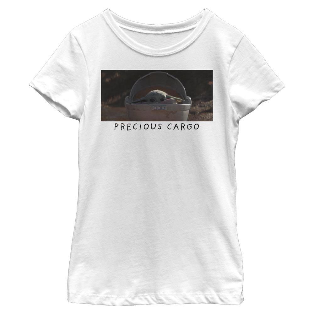 Star Wars The Mandalorian The Child Precious Cargo Youth Girls T-Shirt, WHITE, hi-res