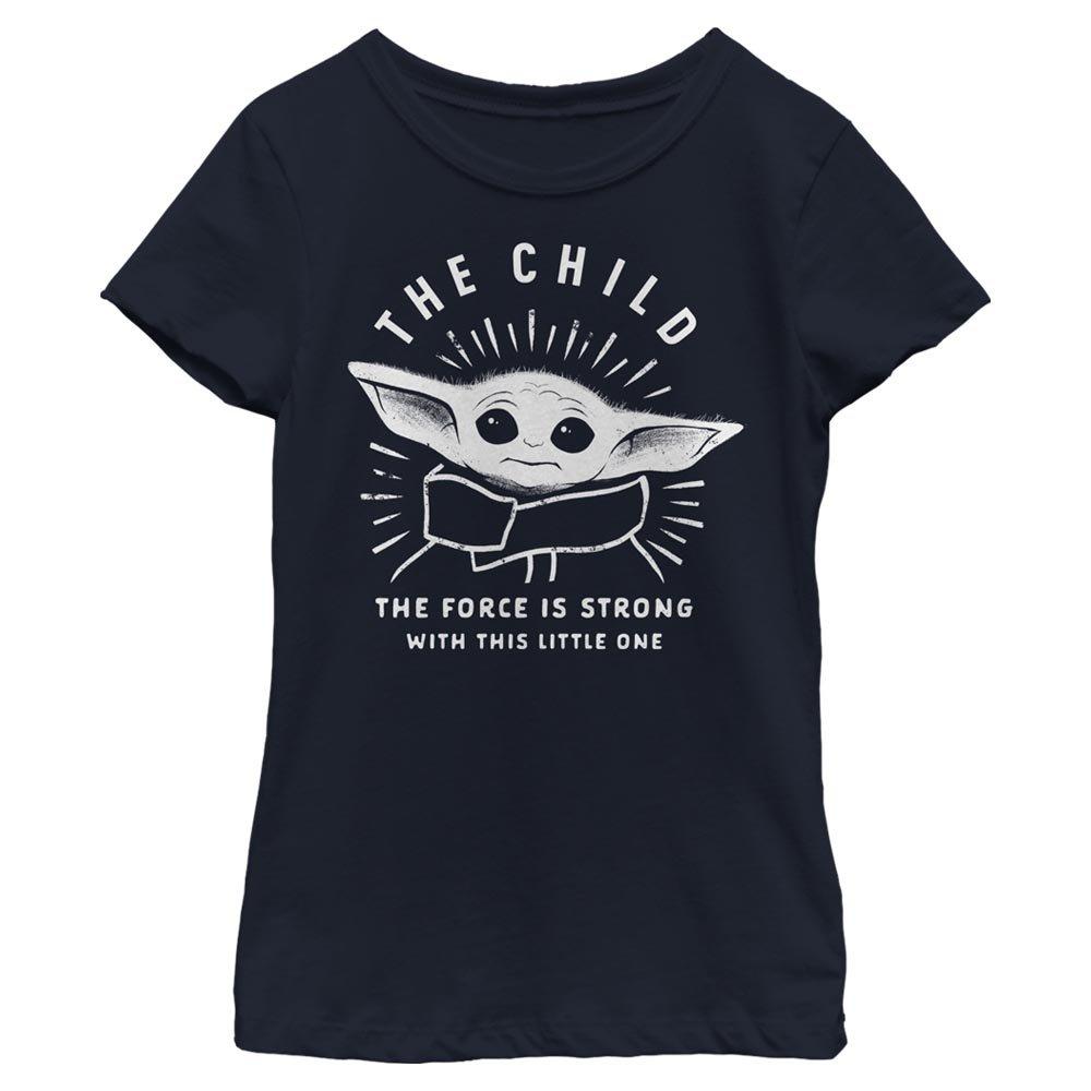 Star Wars The Mandalorian The Child Little One Youth Girls T-Shirt, , hi-res