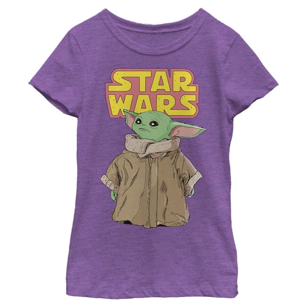 Star Wars The Mandalorian The Child Dreamy Gaze Youth Girls T-Shirt, , hi-res
