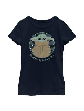 Plus Size Star Wars The Mandalorian The Child Cutest In The Galaxy Youth Girls T-Shirt, , hi-res