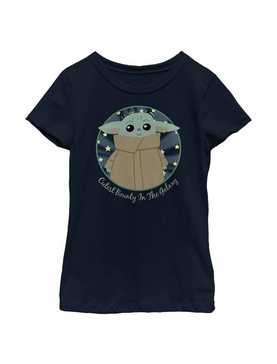 Star Wars The Mandalorian The Child Cutest In The Galaxy Youth Girls T-Shirt, , hi-res