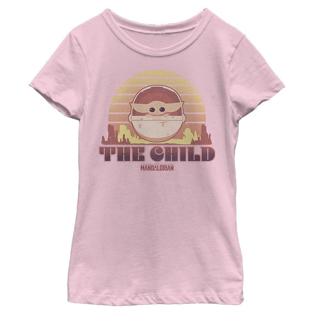 Star Wars The Mandalorian The Child Sunset Youth Girls T-Shirt, , hi-res