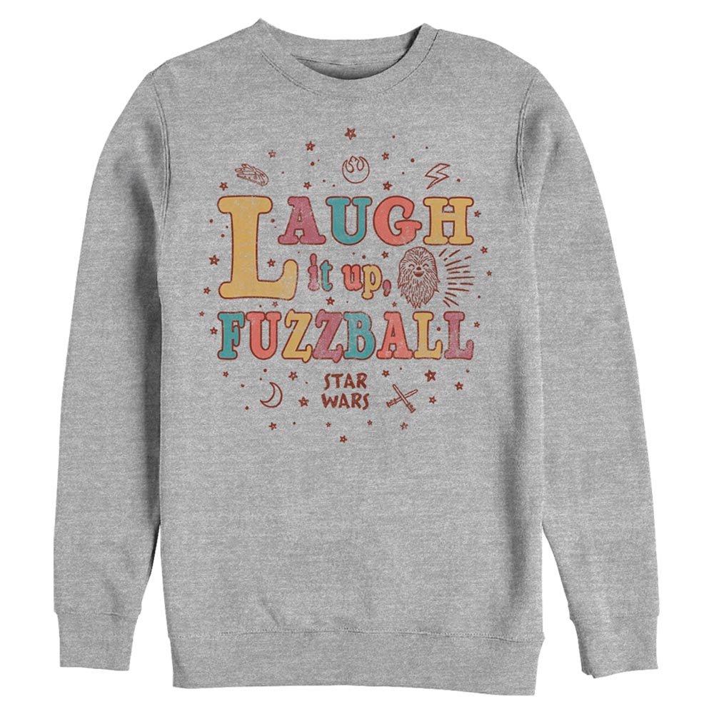 Star Wars Laugh It Up Fuzzball Sweatshirt, ATH HTR, hi-res