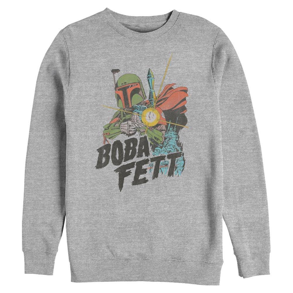 Star Wars Retro Boba Sweatshirt, ATH HTR, hi-res