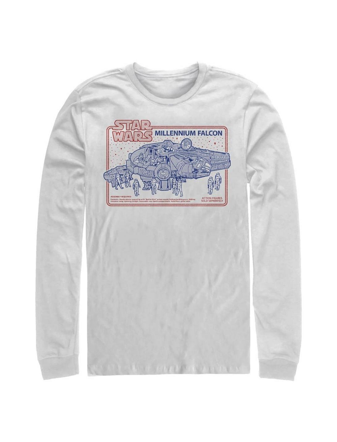 Star Wars Assembly Required Long-Sleeve T-Shirt, WHITE, hi-res