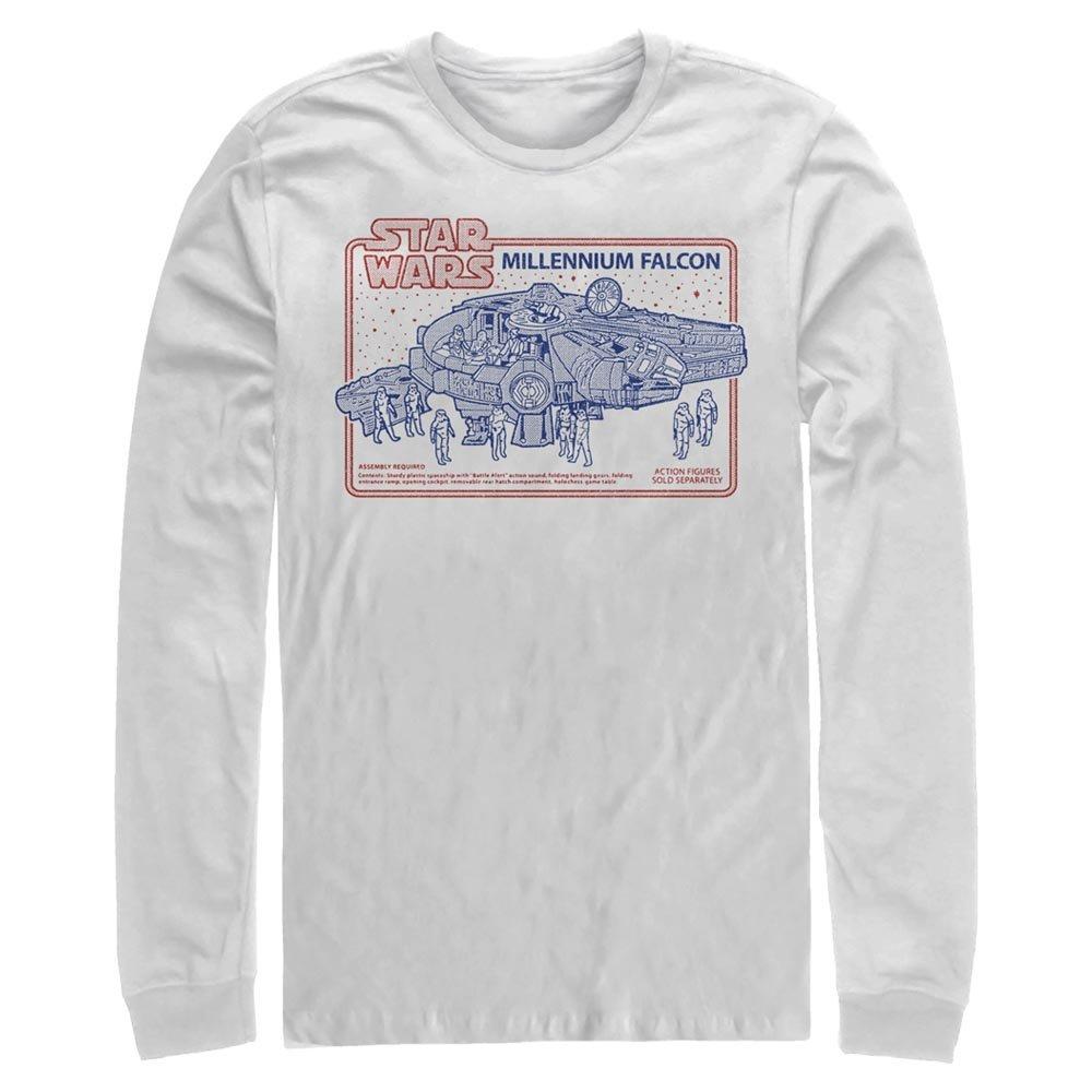 Star Wars Assembly Required Long-Sleeve T-Shirt, WHITE, hi-res