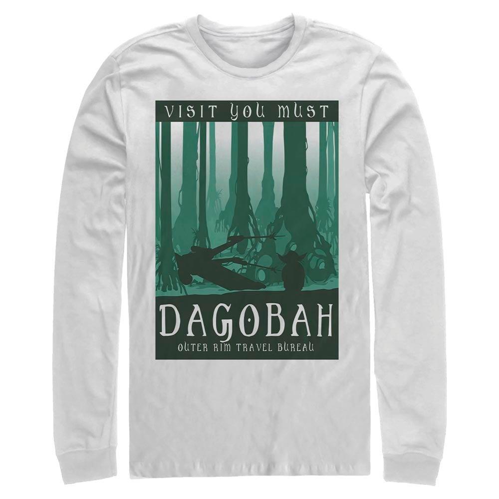 Star Wars Visit Dagobah Long-Sleeve T-Shirt, WHITE, hi-res
