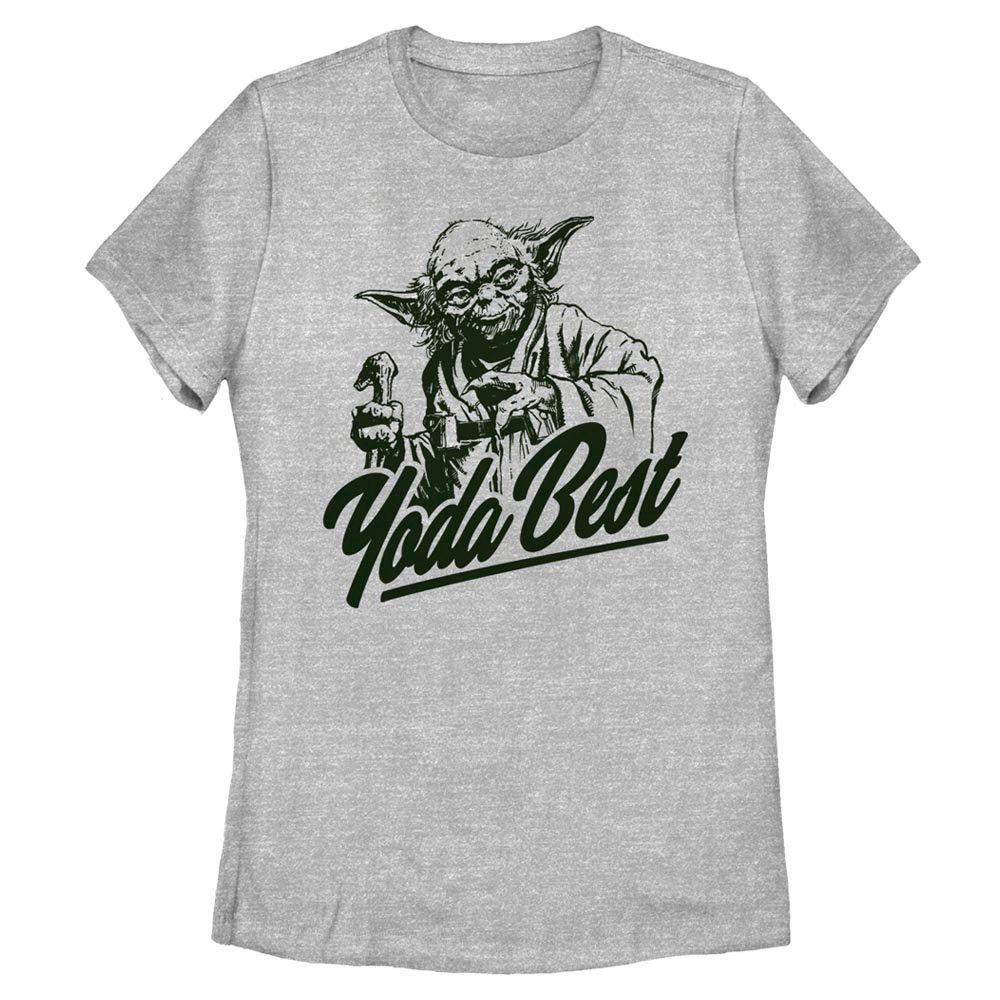 Star Wars Best Yoda Womens T-Shirt, ATH HTR, hi-res