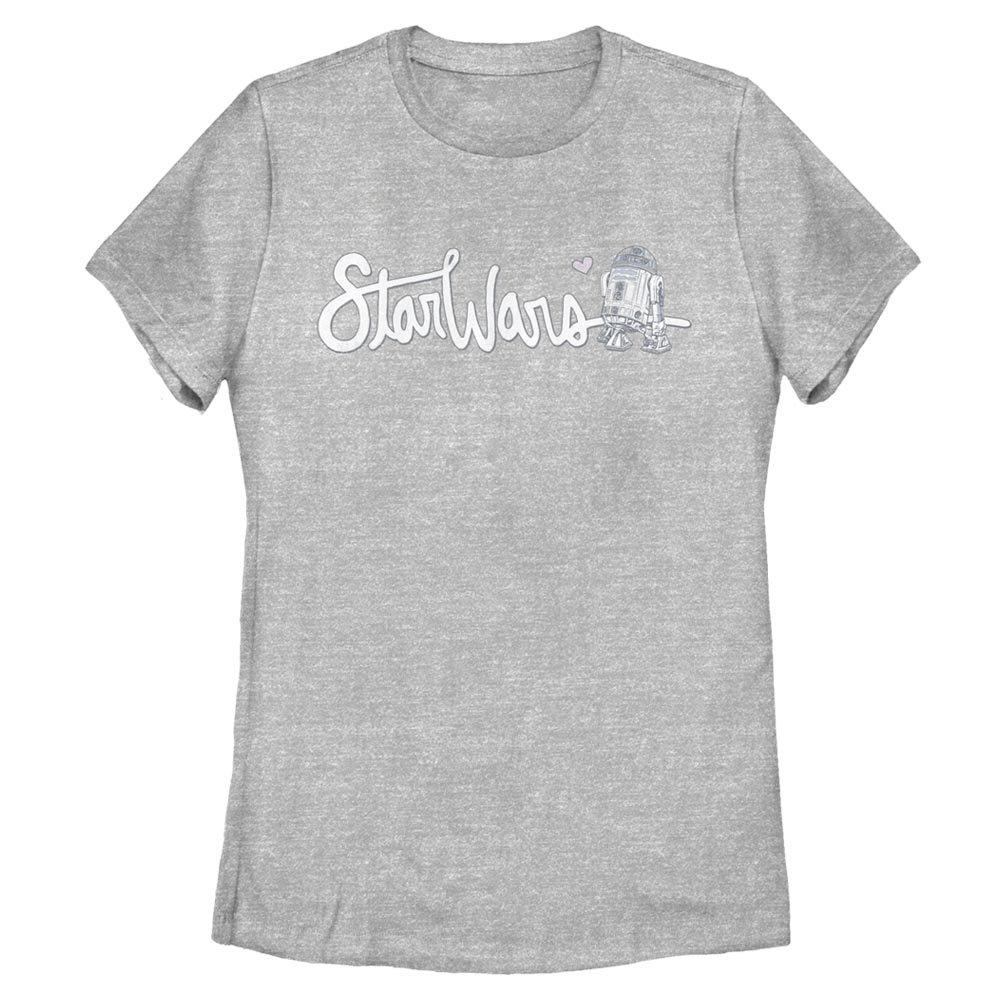 Star Wars Cursive R2 Womens T-Shirt, , hi-res
