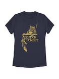 Star Wars Endor Forest Womens T-Shirt, NAVY, hi-res