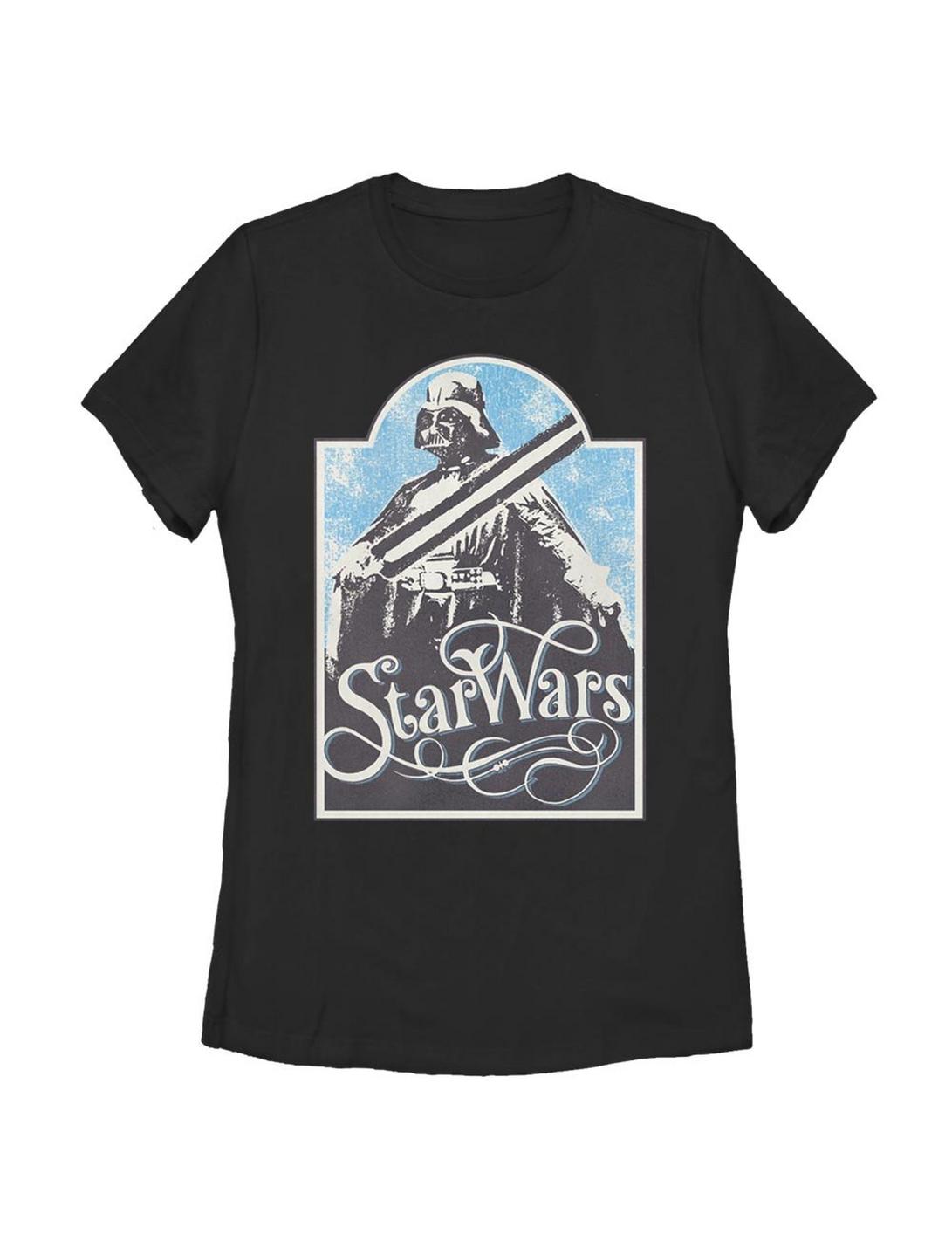 Star Wars Vader Frame Womens T-Shirt, BLACK, hi-res