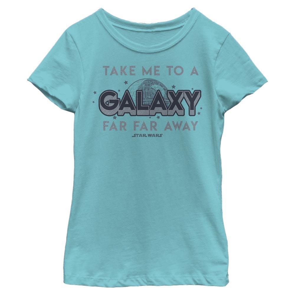 Star Wars New Galaxy Youth Girls T-Shirt, TAHI BLUE, hi-res