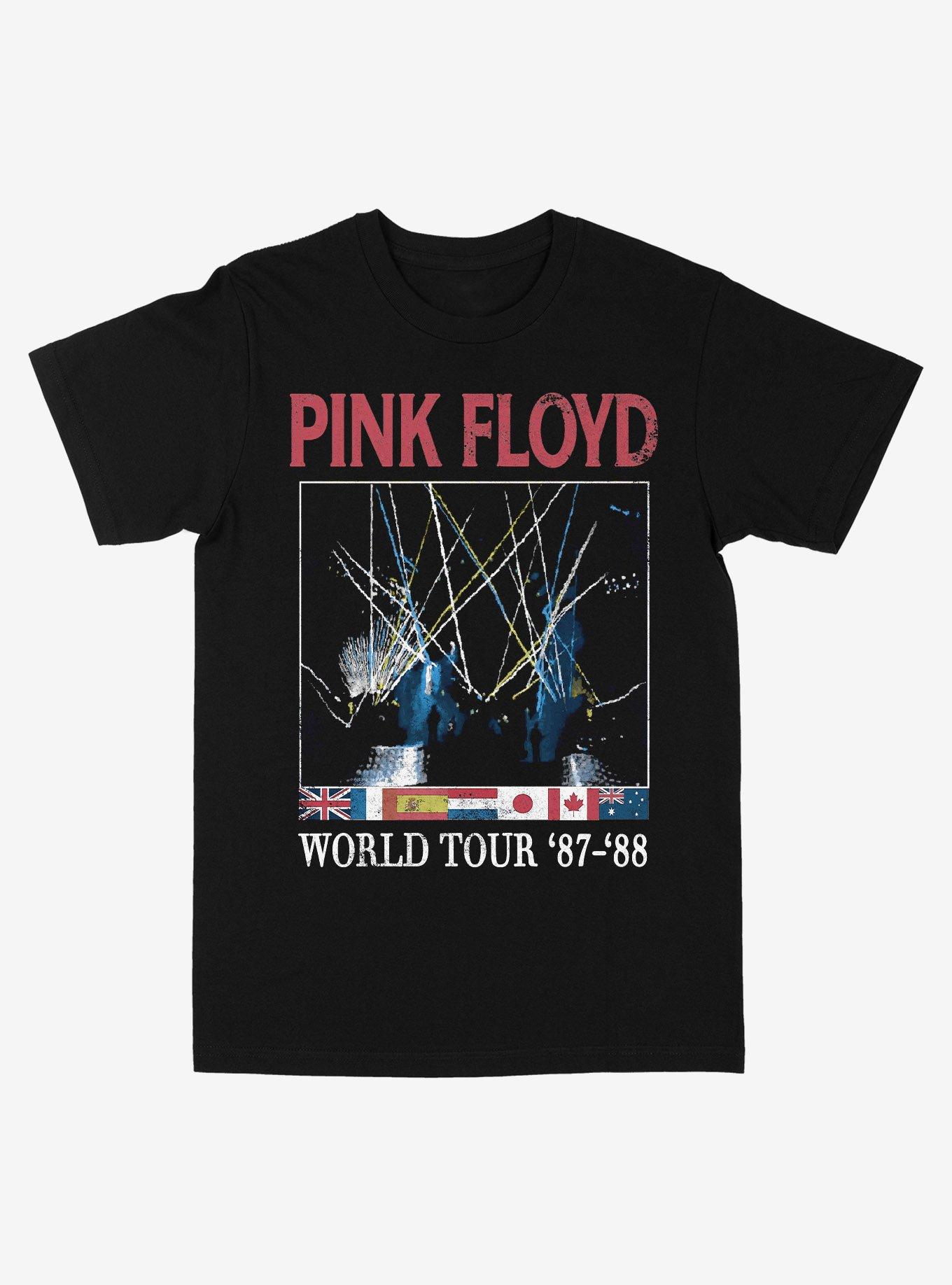 Pink Floyd American Tour '87 Tシャツ/ピンク Pink Floyd Mens T-shirt World Tour 1987 Cotton Band Tee S