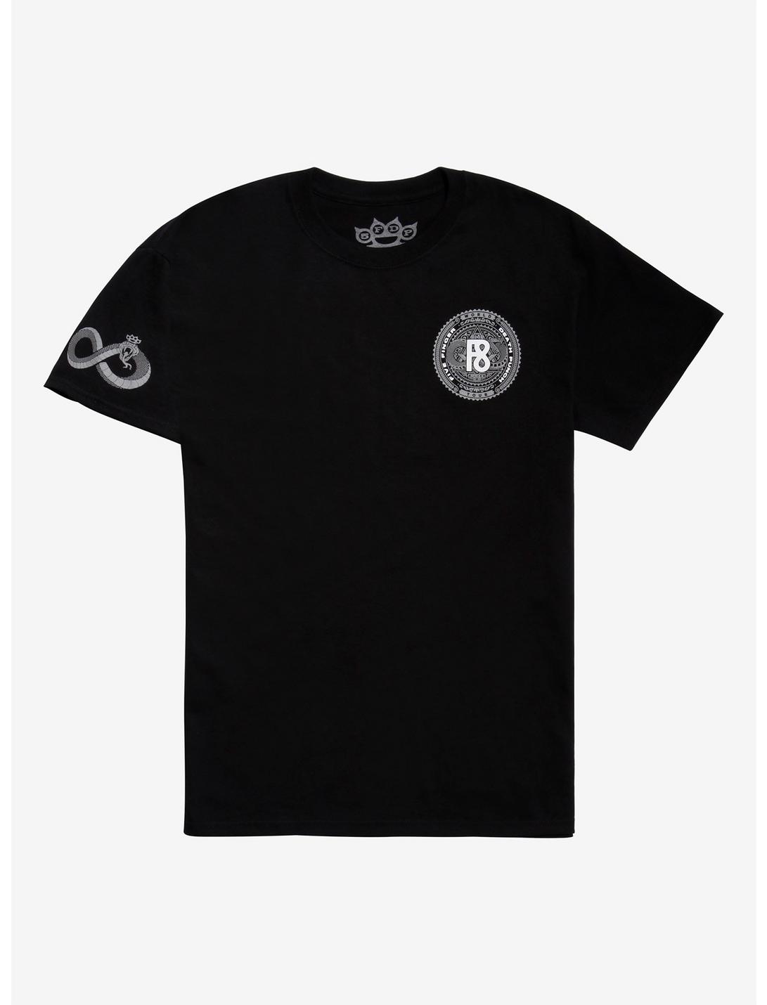Five Finger Death Punch F8 T-Shirt, BLACK, hi-res