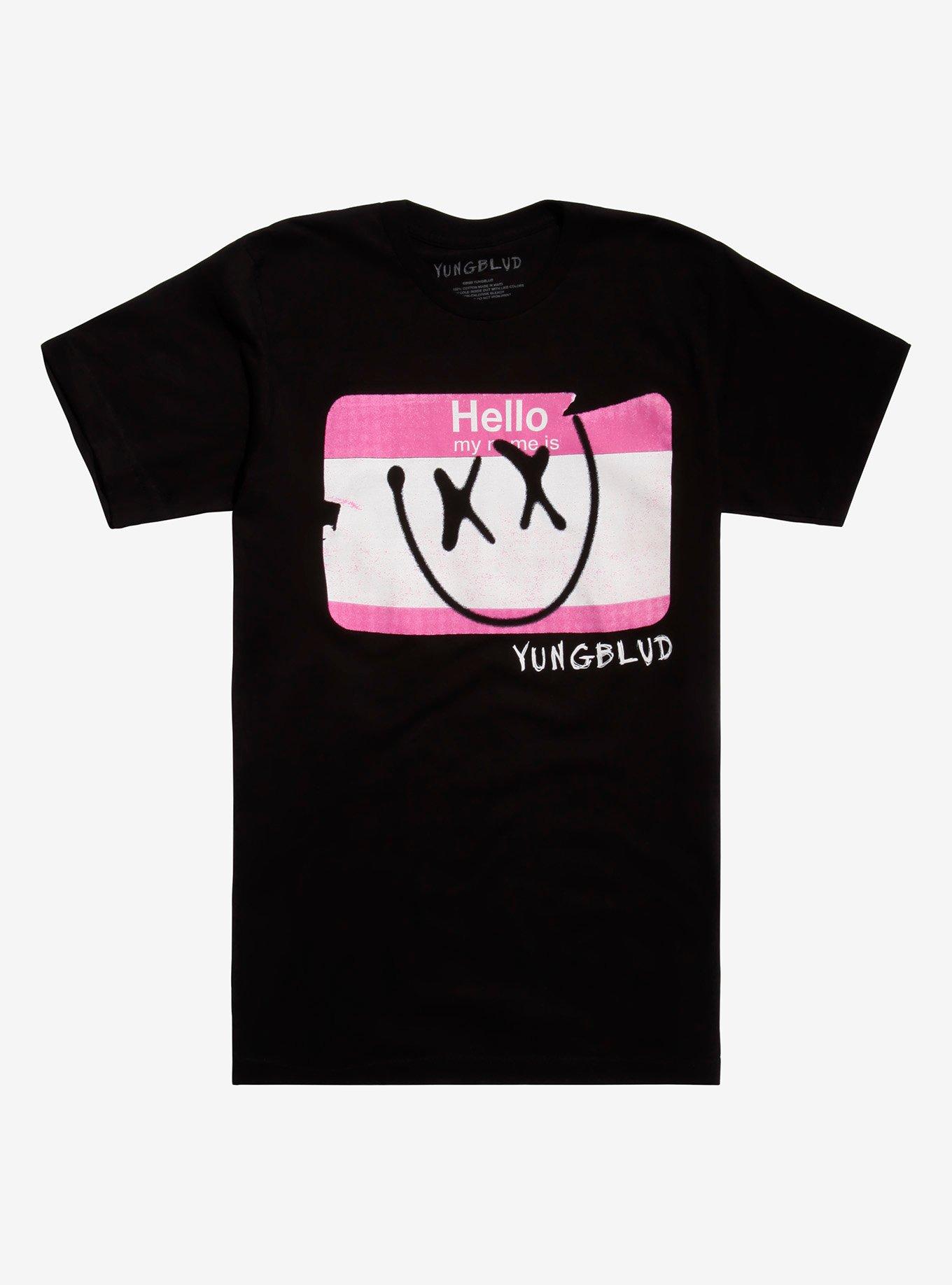 Yungblud Name Tag T-Shirt, BLACK, hi-res