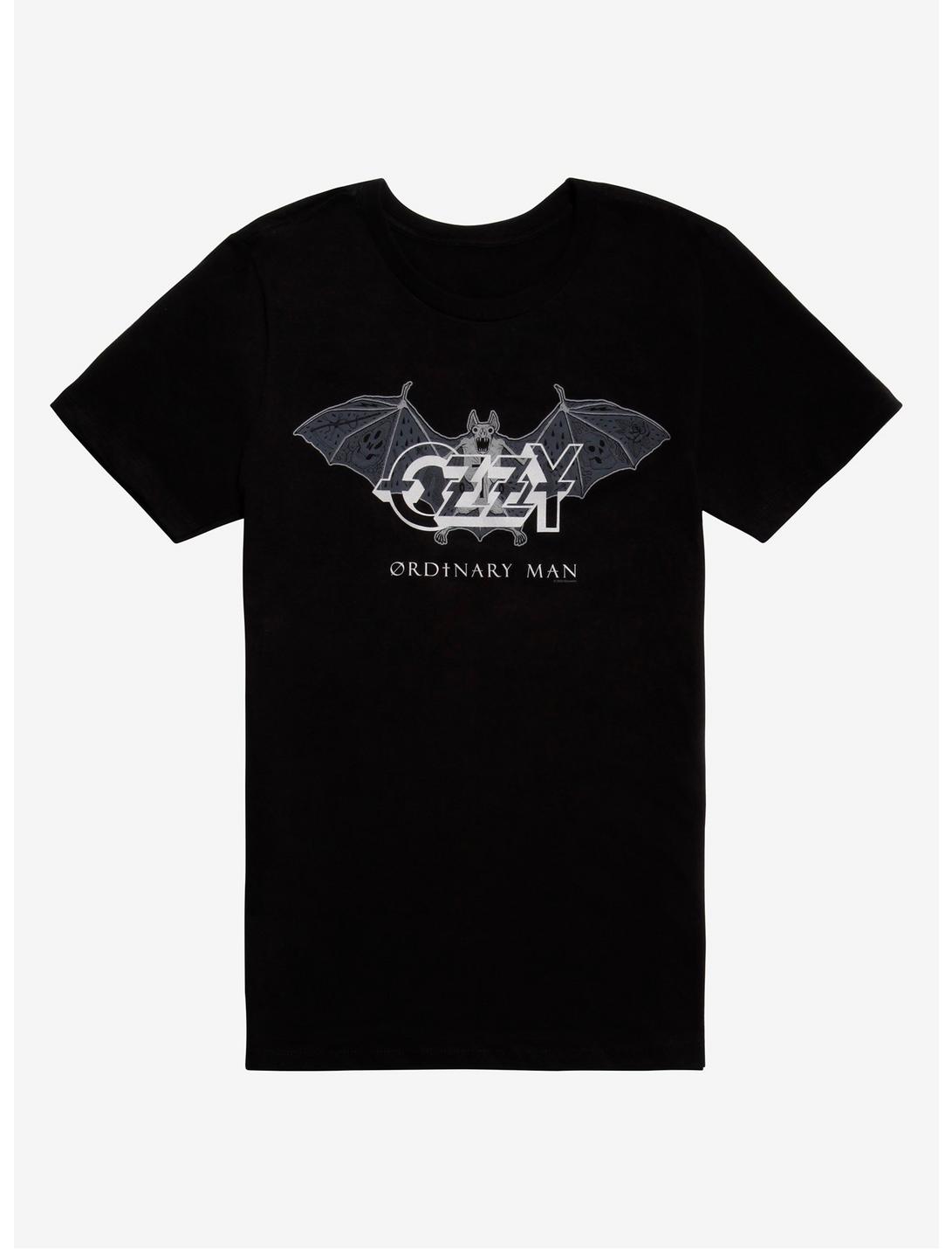 Ozzy Osbourne Ordinary Man Album Title T-Shirt, BLACK, hi-res