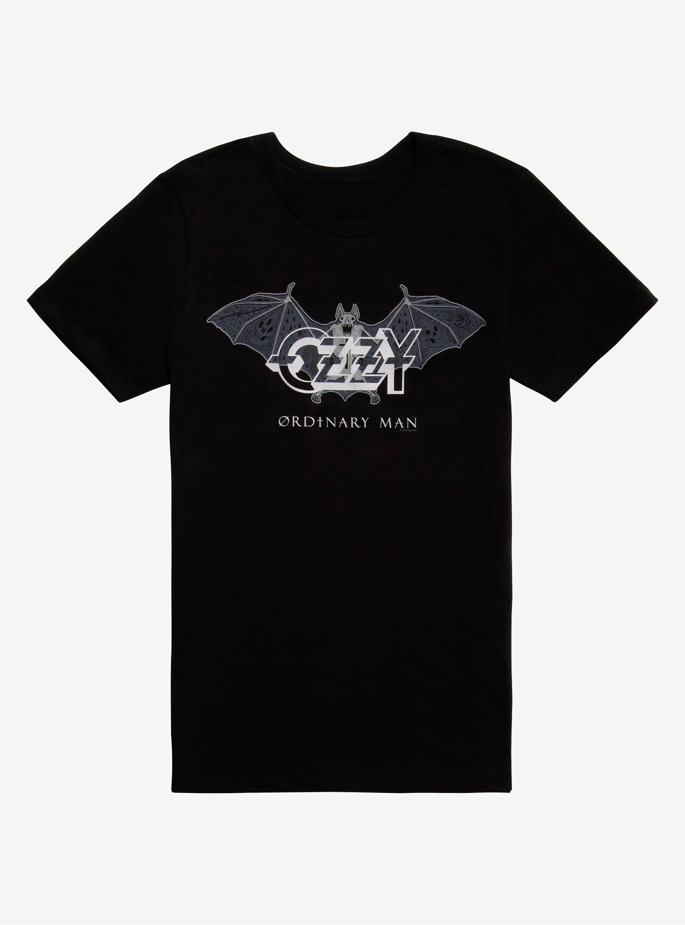 Ozzy Osbourne Ordinary Man Album Title T-Shirt, BLACK, hi-res