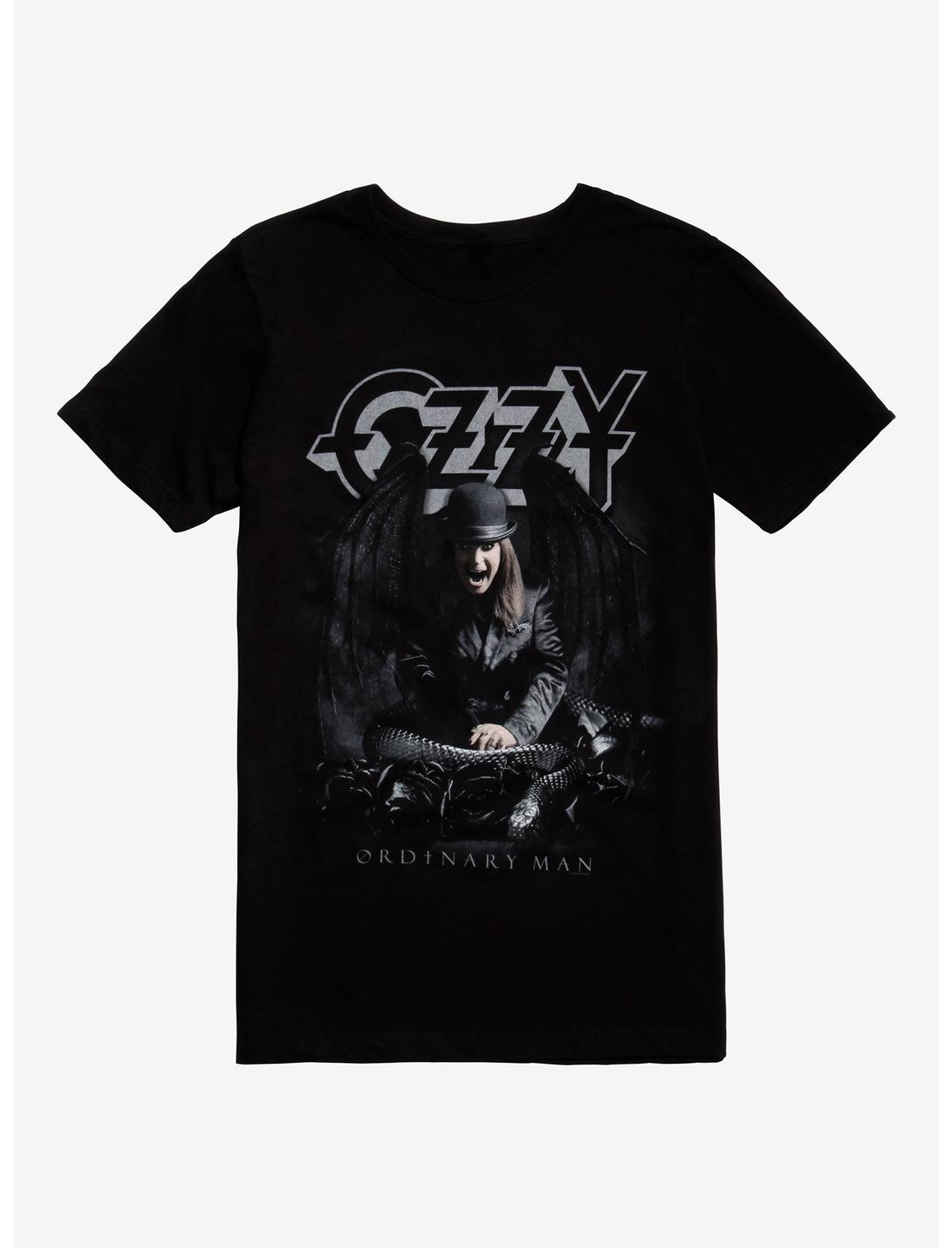 Ozzy Osbourne Ordinary Man Album Cover T-Shirt, BLACK, hi-res