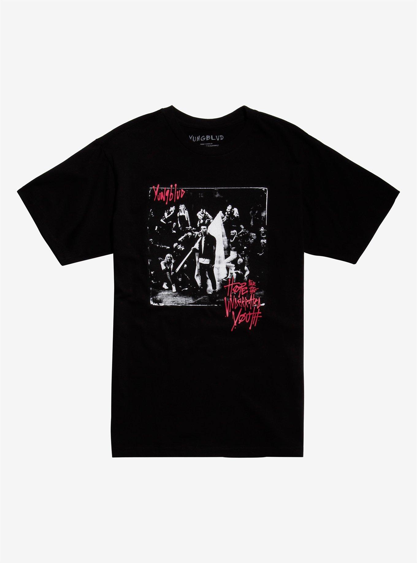 Yungblud Hope For The Underrated Youth T-Shirt, BLACK, hi-res