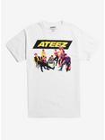 ATEEZ Neon Photo T-Shirt, WHITE, hi-res