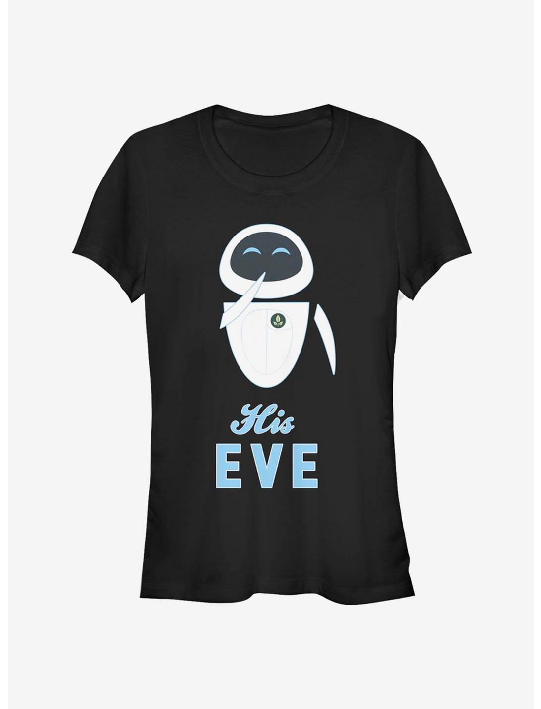 Disney Pixar Wall-E His Eve Girls T-Shirt, BLACK, hi-res
