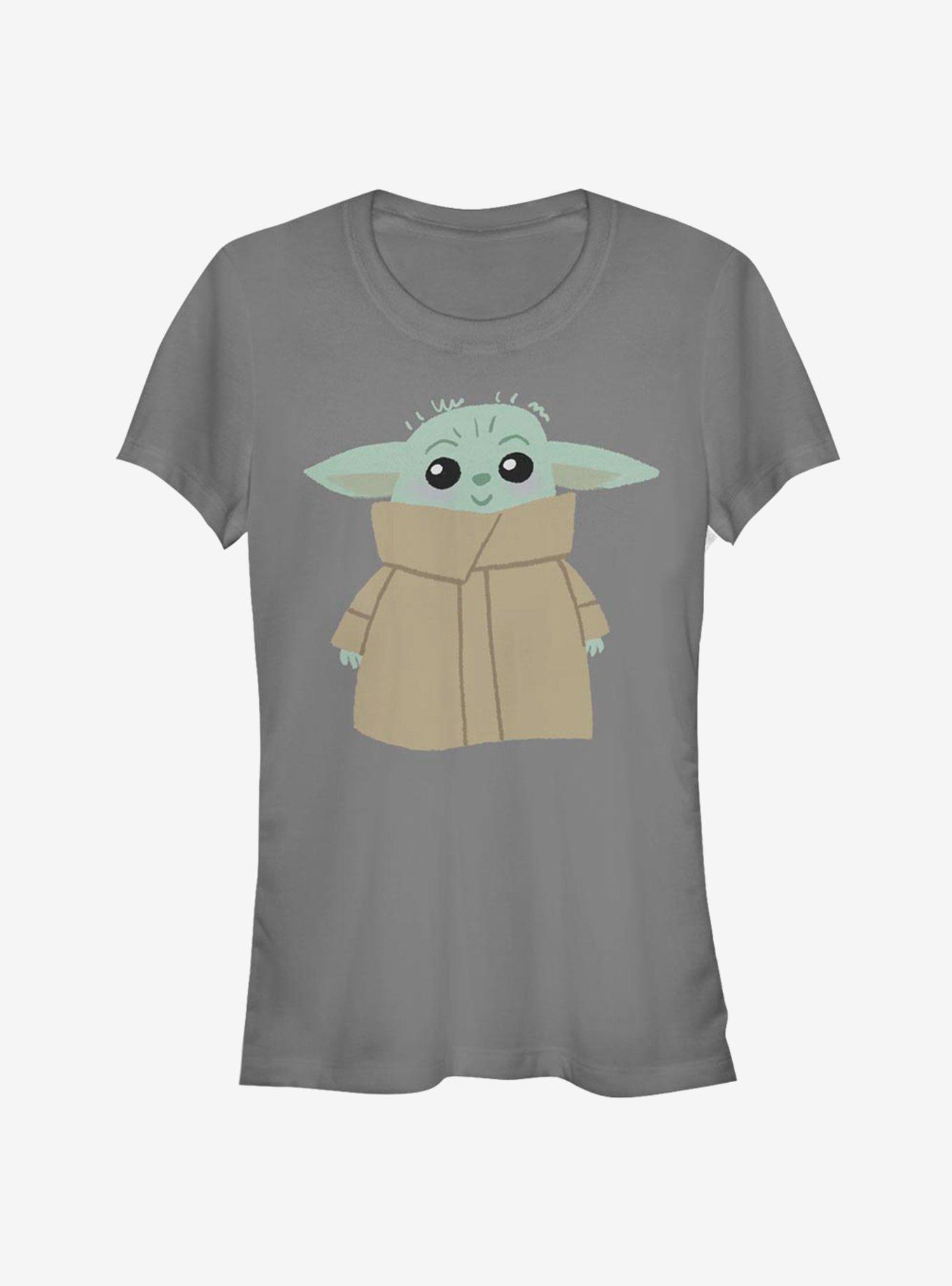 Star Wars The Mandalorian The Child Cute Blushing Girls T-Shirt, , hi-res