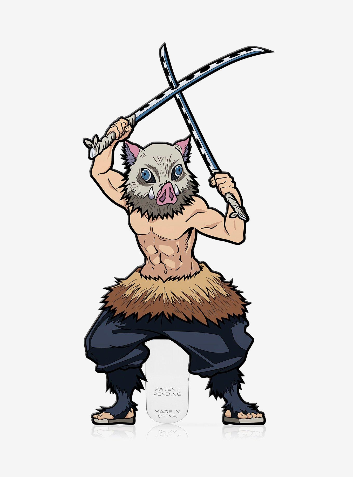 FiGPiN Demon Slayer Inosuke Hashibira Collectible Enamel Pin Hot Topic