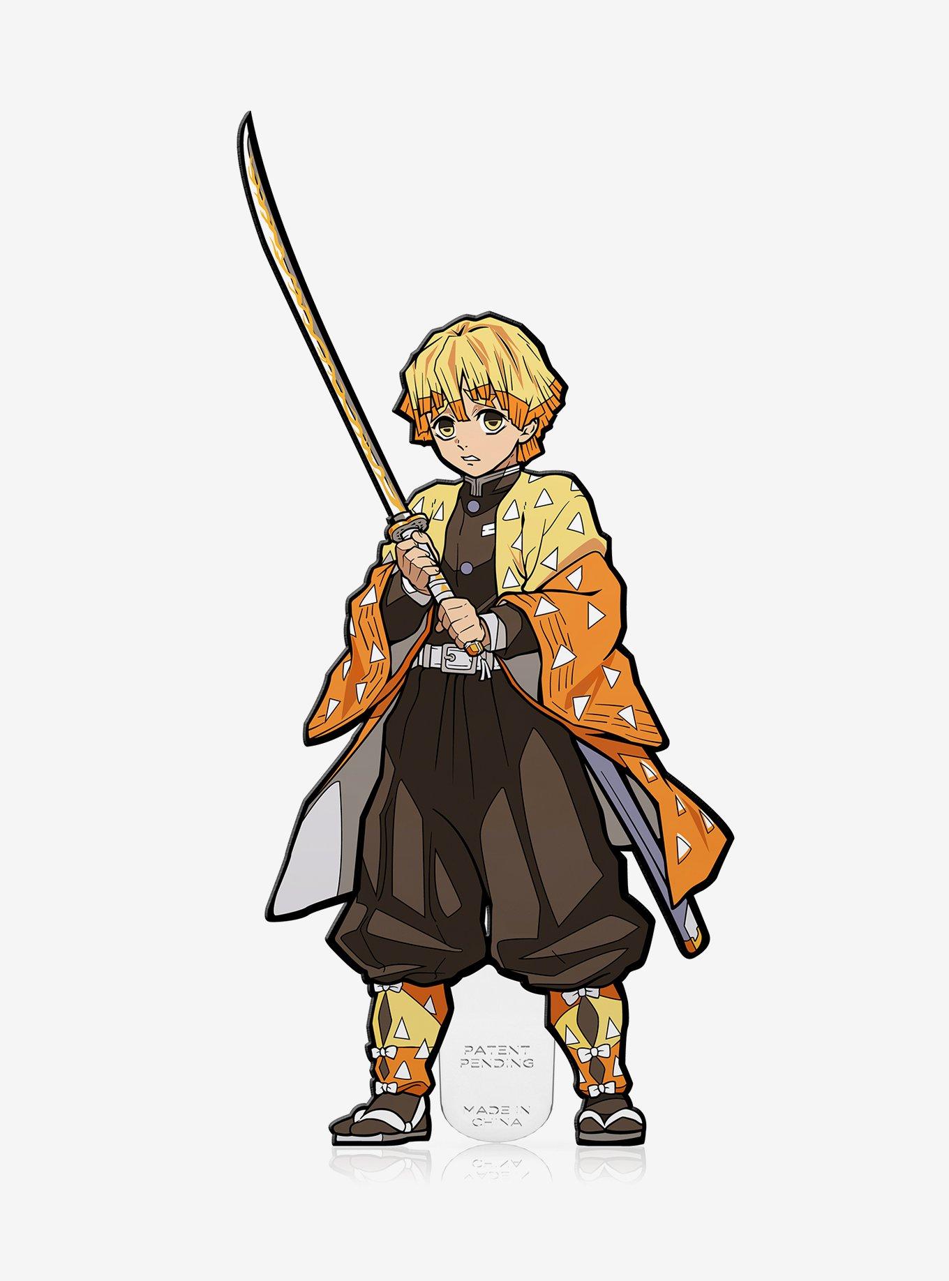 FiGPiN Demon Slayer Zenitsu Agatsuma Collectible Enamel Pin, , hi-res