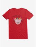 Luna Aura Babydoll T-Shirt, RED, hi-res