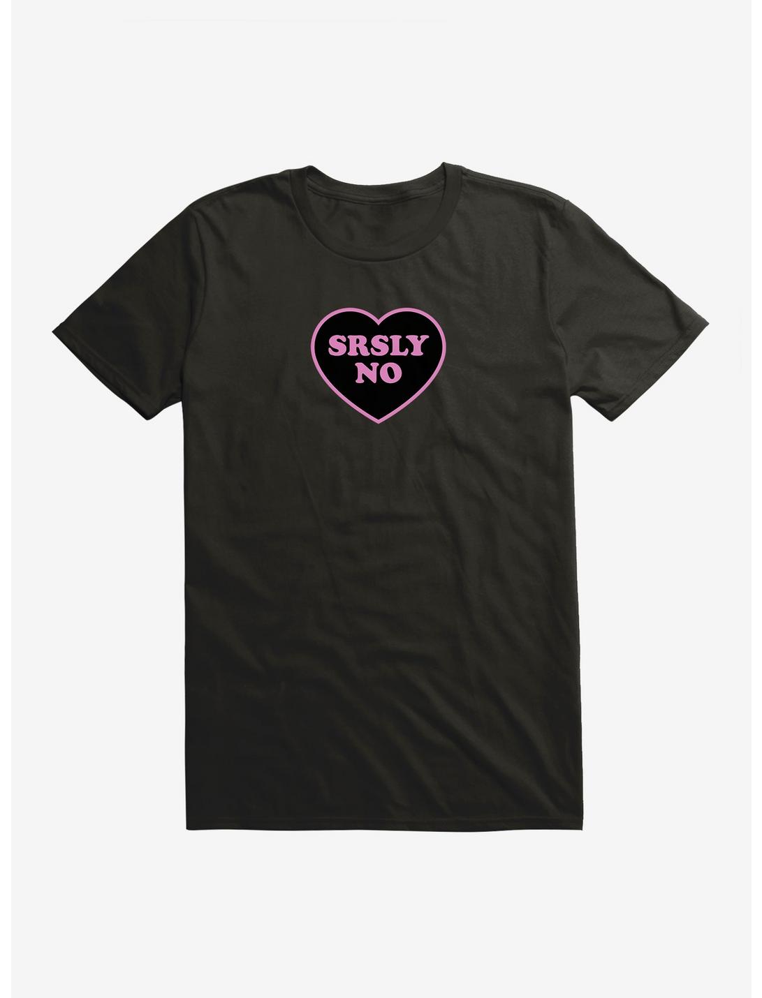 Srsly No Heart T-Shirt, BLACK, hi-res