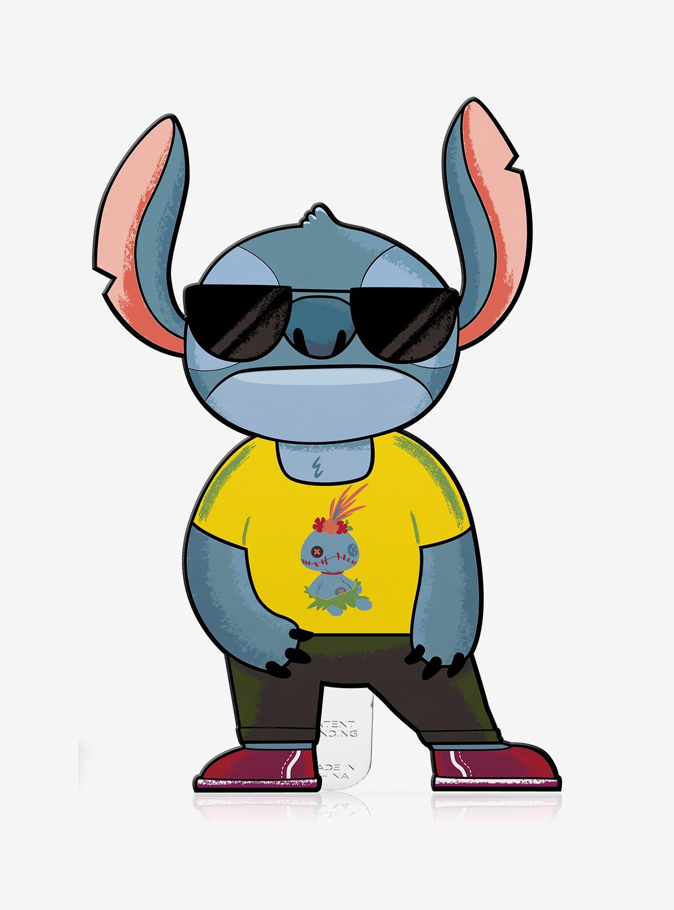 FiGPiN Disney Lilo & Stitch Scrump Stitch Collectible Enamel Pin Hot Topic Exclusive, , hi-res