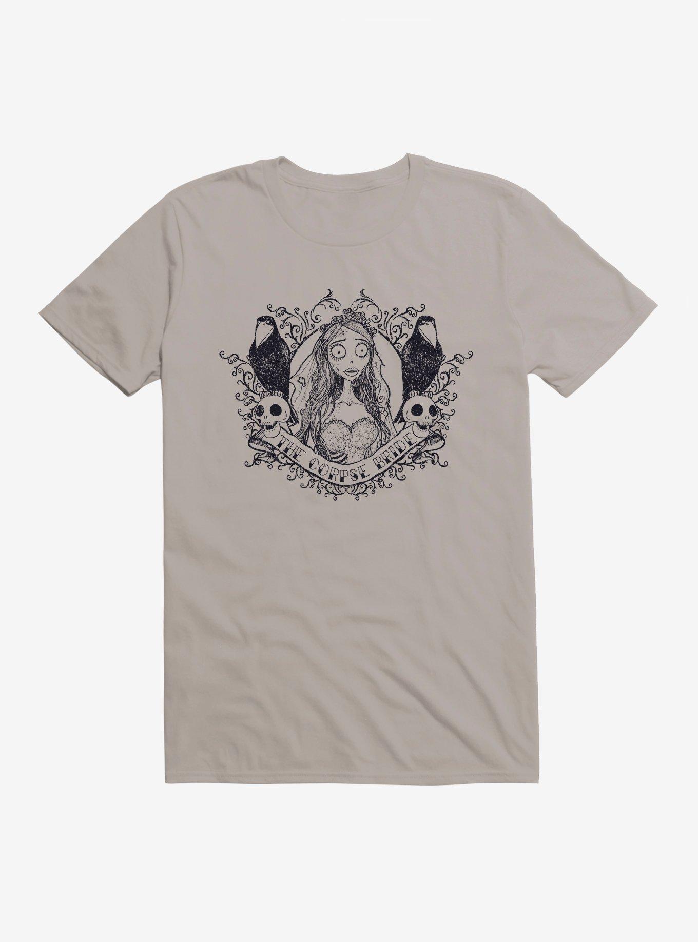 Corpse Bride Emily The Corpse Bride T-Shirt, LIGHT GREY, hi-res