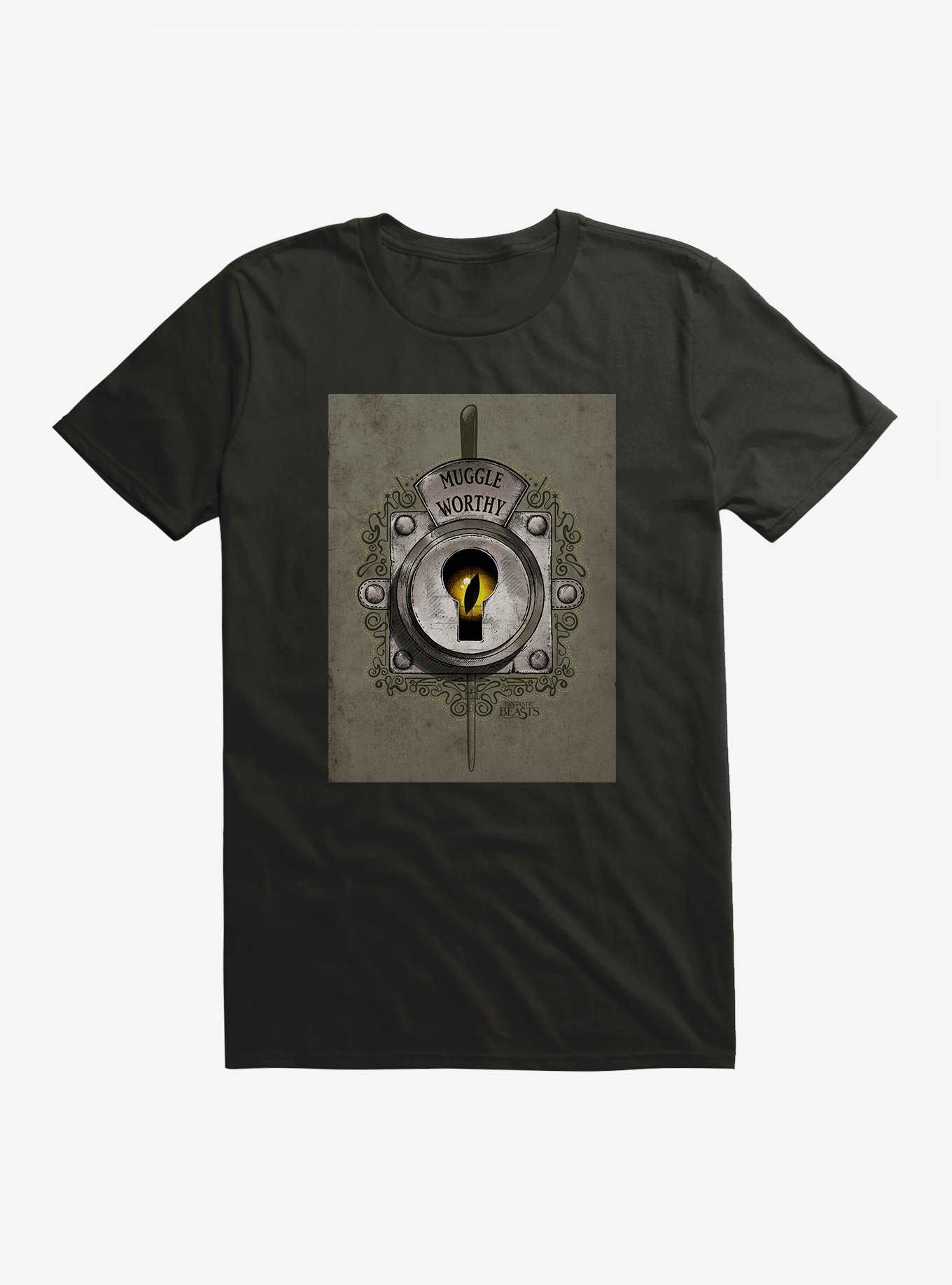 Fantastic Beasts Muggle Worthy Key Hole T-Shirt, , hi-res