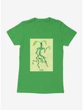 Fantastic Beasts Bowtruckle Pose Outline Womens T-Shirt, KELLY GREEN, hi-res