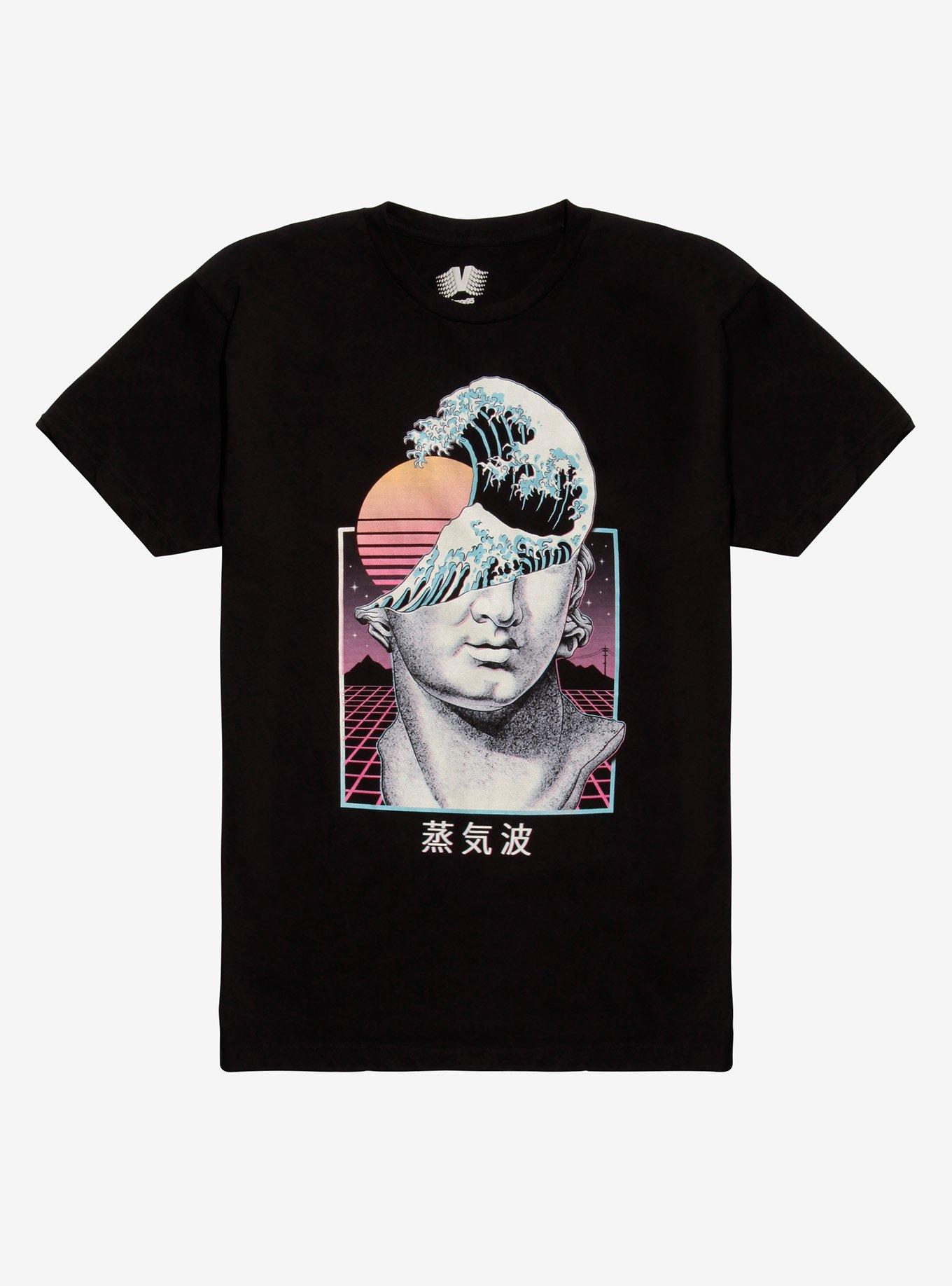 Vapor95 Aesthetic Mind T-Shirt, BLACK, hi-res