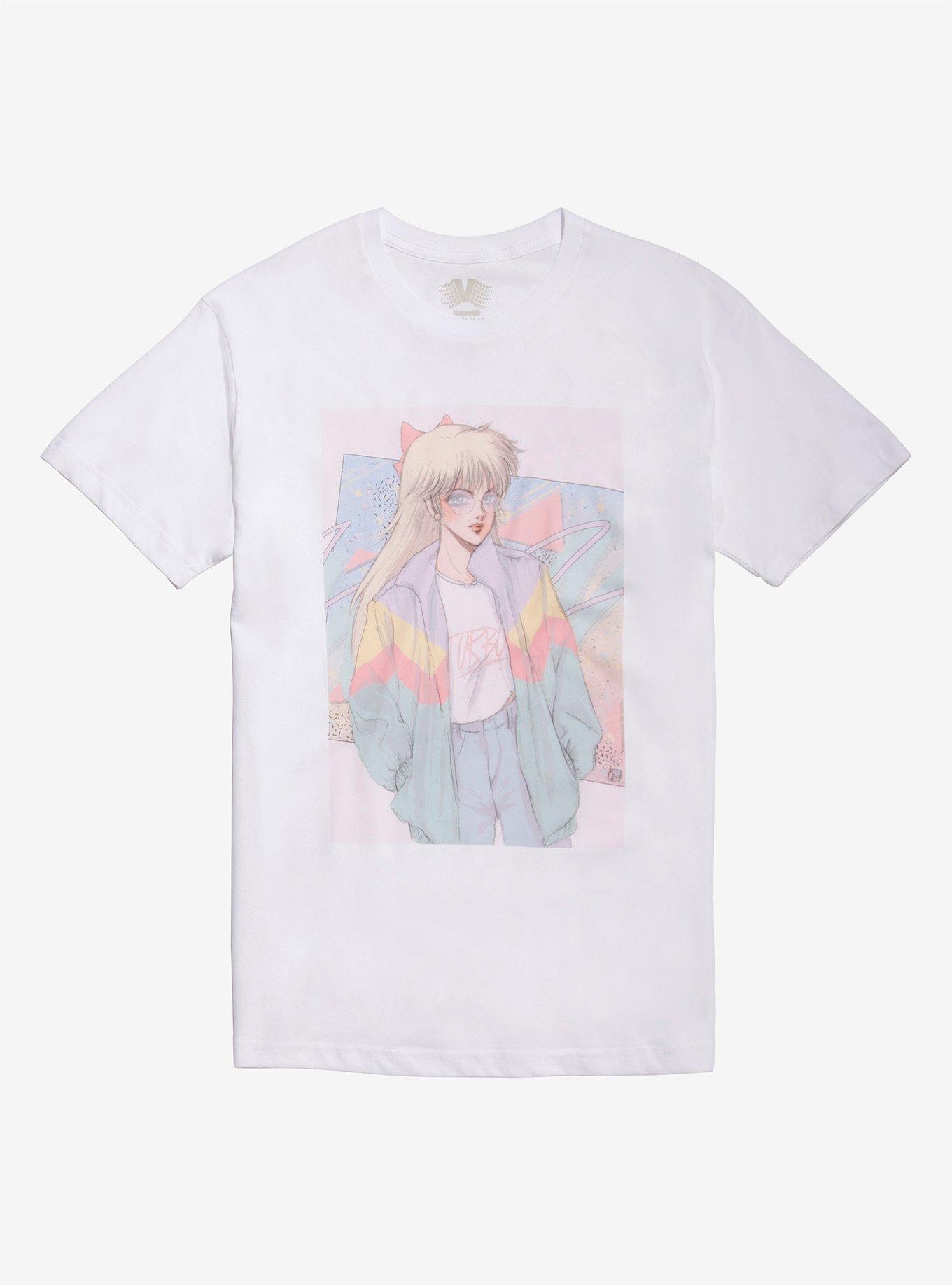 Vapor95 Turbo Babe T-Shirt, WHITE, hi-res